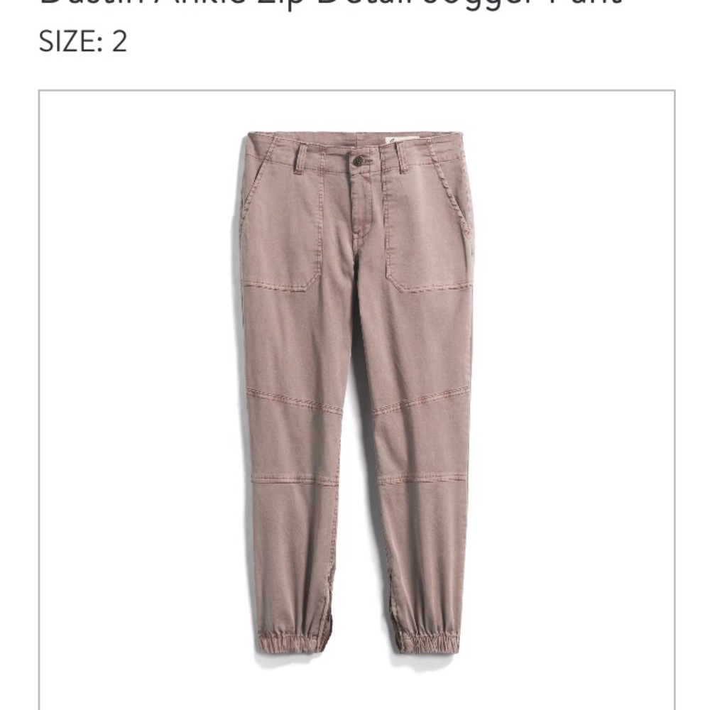 Cosmic Blue Love zipper Joggers